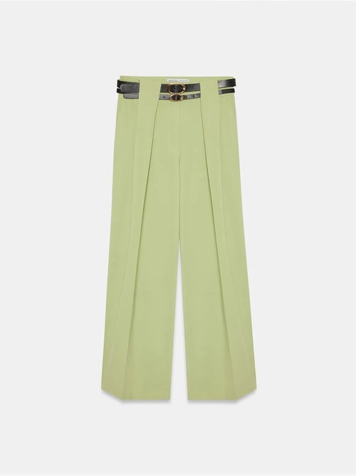 DILVIN Pantalon Large À Taille Haute Et Plis - Kiabi DILVIN Pantalon Large À Taille Haute Et Plis - Kiabi