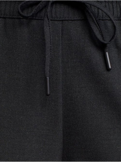 DILVIN Pantalon Large En Crêpe À Taille Coulissante - Kiabi DILVIN Pantalon Large En Crêpe À Taille Coulissante - Kiabi