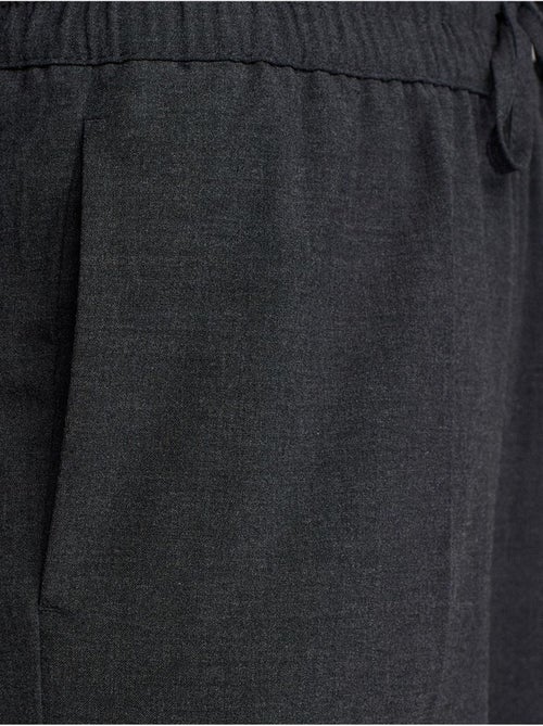 DILVIN Pantalon Large En Crêpe À Taille Coulissante - Kiabi DILVIN Pantalon Large En Crêpe À Taille Coulissante - Kiabi