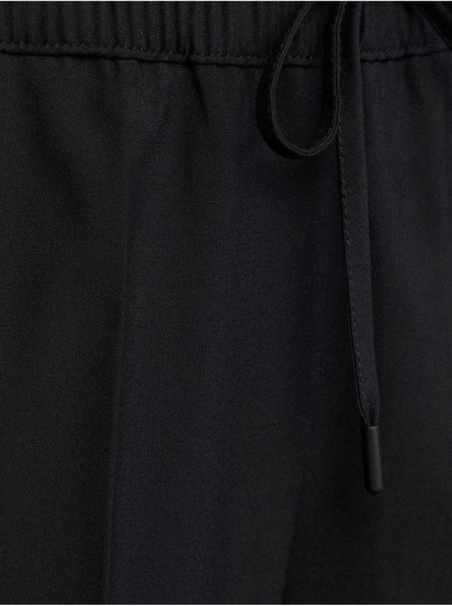 DILVIN Pantalon Large En Crêpe À Taille Coulissante - Kiabi DILVIN Pantalon Large En Crêpe À Taille Coulissante - Kiabi