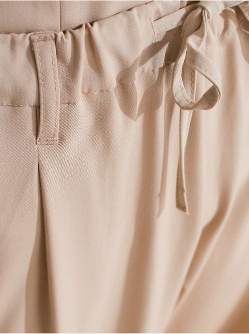 DILVIN Pantalon Large En Crêpe - Kiabi
