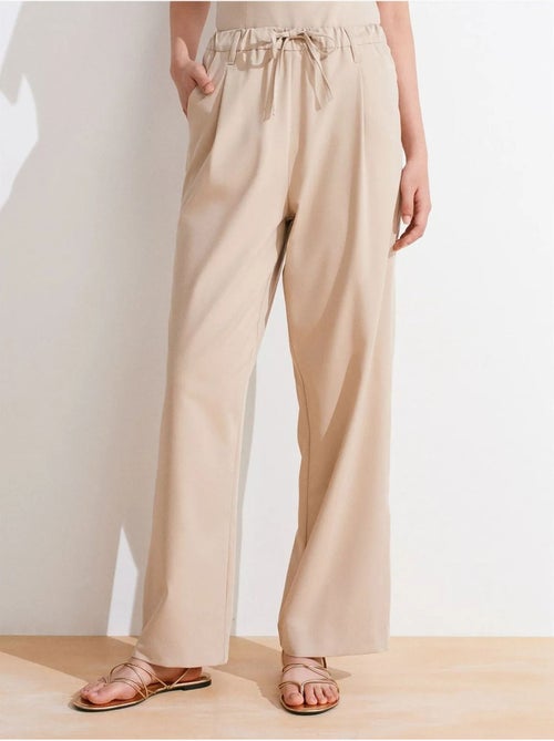 DILVIN Pantalon Large En Crêpe - Kiabi