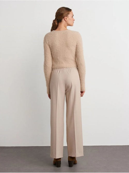 DILVIN Pantalon Large En Crêpe - Kiabi