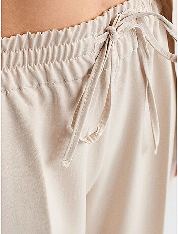 DILVIN Pantalon Large En Jersey