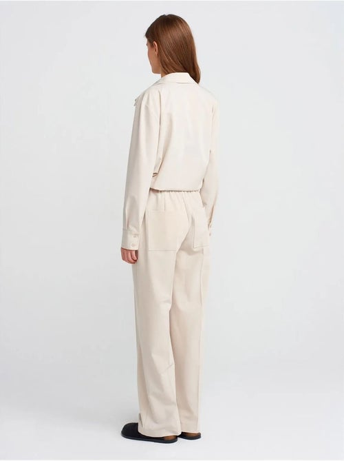 DILVIN Pantalon Large En Jersey - Kiabi