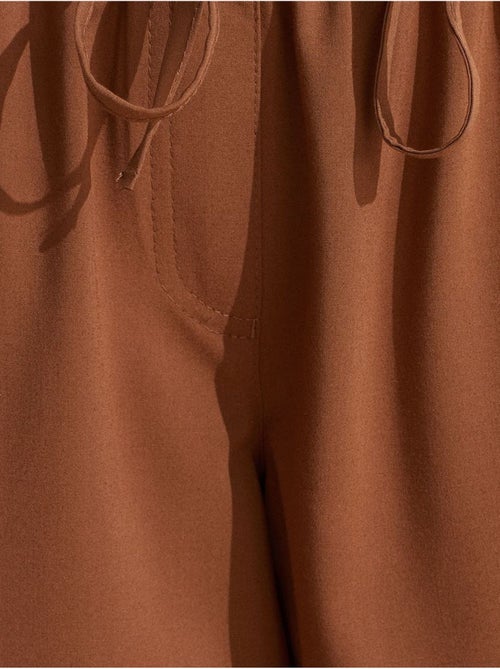 DILVIN Pantalon Large En Jersey Femme - Kiabi