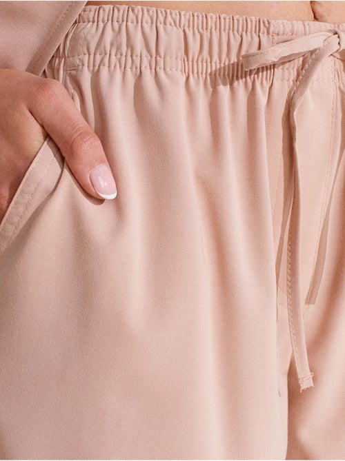 DILVIN Pantalon Large En Jersey Femme - Kiabi DILVIN Pantalon Large En Jersey Femme - Kiabi