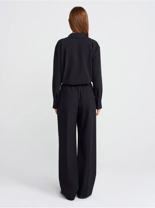 DILVIN Pantalon Large En Jersey - Kiabi DILVIN Pantalon Large En Jersey - Kiabi