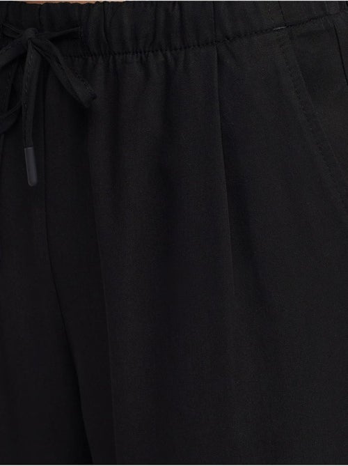 DILVIN Pantalon Large Femme En Tencel Avec Taille À Cordon - Kiabi