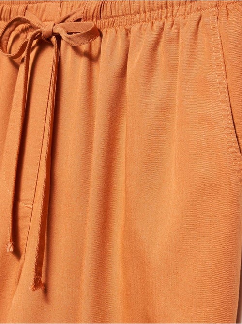 DILVIN Pantalon Large Femme En Tencel - Kiabi DILVIN Pantalon Large Femme En Tencel - Kiabi