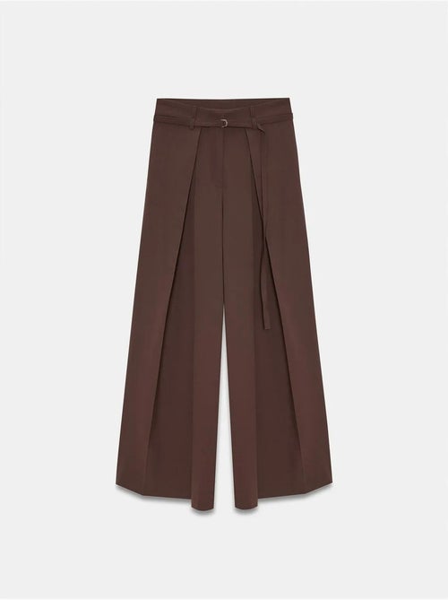 DILVIN Pantalon Large Plissé À Taille Ceinturée - Kiabi DILVIN Pantalon Large Plissé À Taille Ceinturée - Kiabi