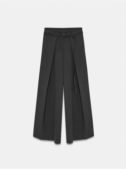 DILVIN Pantalon Large Plissé À Taille Ceinturée - Kiabi DILVIN Pantalon Large Plissé À Taille Ceinturée - Kiabi