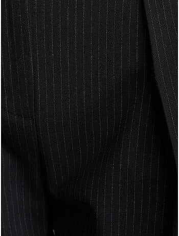 DILVIN Pantalon Large Plissé À Taille Haute