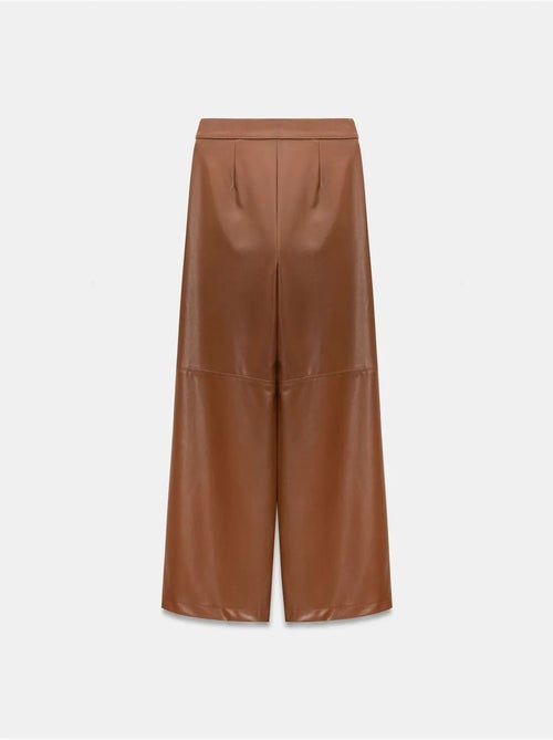 DILVIN Pantalon Large Taille Haute En Simili Cuir - Kiabi DILVIN Pantalon Large Taille Haute En Simili Cuir - Kiabi