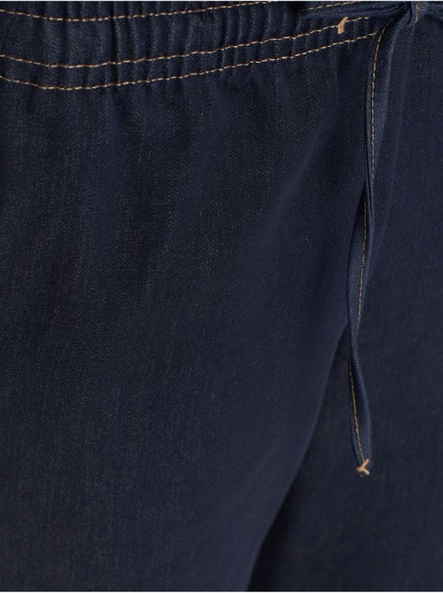 DILVIN Pantalon Tissé Ample À Taille Coulissée - Kiabi DILVIN Pantalon Tissé Ample À Taille Coulissée - Kiabi