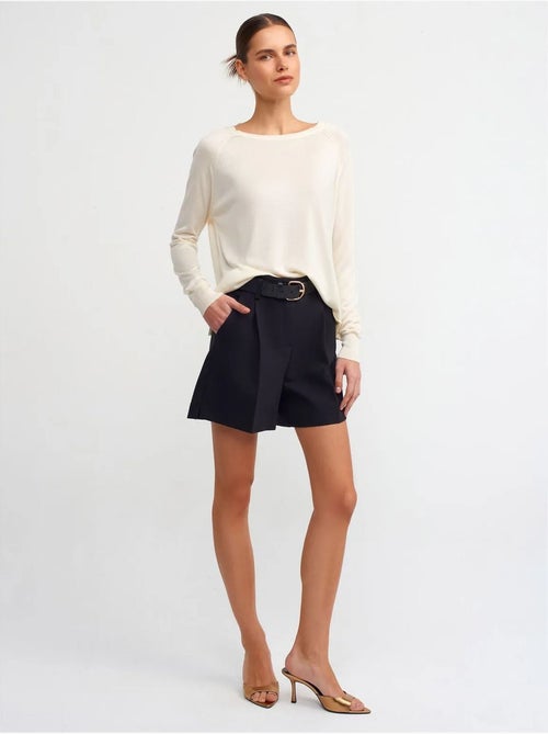 DILVIN Pull Femme Côtelé À Col Rond - Kiabi DILVIN Pull Femme Côtelé À Col Rond - Kiabi