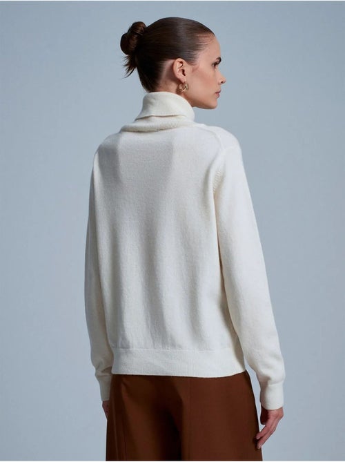 DILVIN Pull Femme En Cachemire À Col Roulé - Kiabi DILVIN Pull Femme En Cachemire À Col Roulé - Kiabi