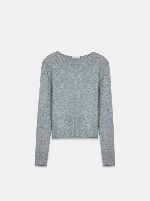 DILVIN Pull Femme En Maille Côtelée À Col Bateau - Kiabi DILVIN Pull Femme En Maille Côtelée À Col Bateau - Kiabi