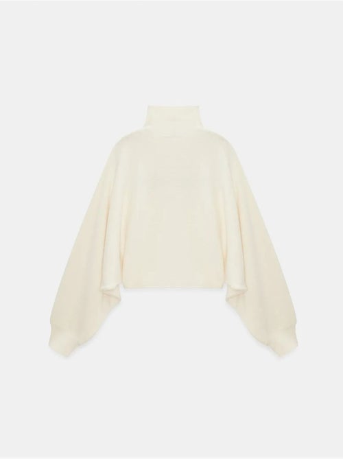 DILVIN Pull Femme Oversize Court À Col Roulé - Kiabi DILVIN Pull Femme Oversize Court À Col Roulé - Kiabi
