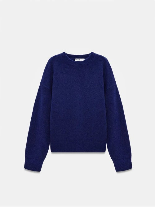 DILVIN Pull Femme Uni À Col Rond Et Maille Côtelée - Kiabi DILVIN Pull Femme Uni À Col Rond Et Maille Côtelée - Kiabi
