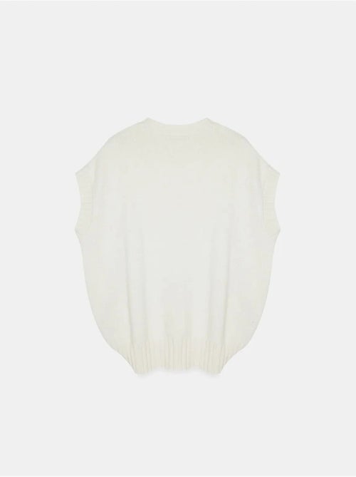 DILVIN Pull Sans Manches En Maille Côtelée - Kiabi DILVIN Pull Sans Manches En Maille Côtelée - Kiabi