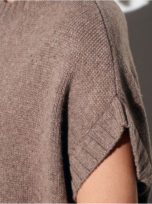 DILVIN Pull Sans Manches En Maille Côtelée - Kiabi DILVIN Pull Sans Manches En Maille Côtelée - Kiabi