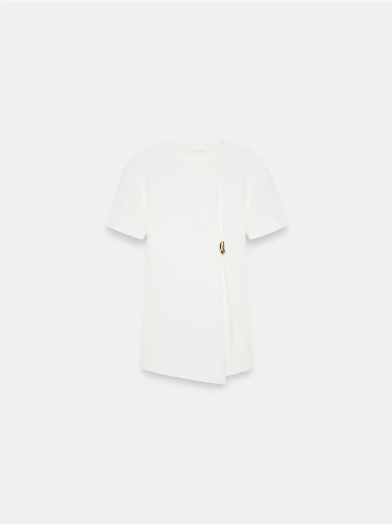 DILVIN Robe Courte Droite Femme Blanc - Kiabi