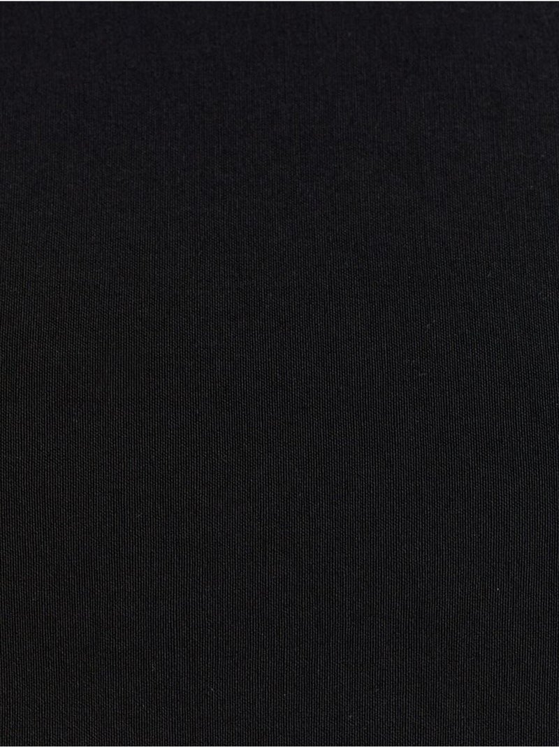 DILVIN Robe Midi Moulante À Col Halter Noir - Kiabi