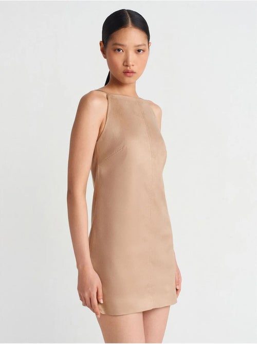 DILVIN Robe Mini Sans Manches À Fermeture Éclair - Kiabi DILVIN Robe Mini Sans Manches À Fermeture Éclair - Kiabi