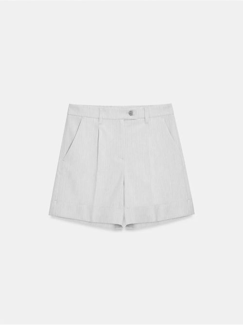 DILVIN Short Droit Taille Haute - Kiabi