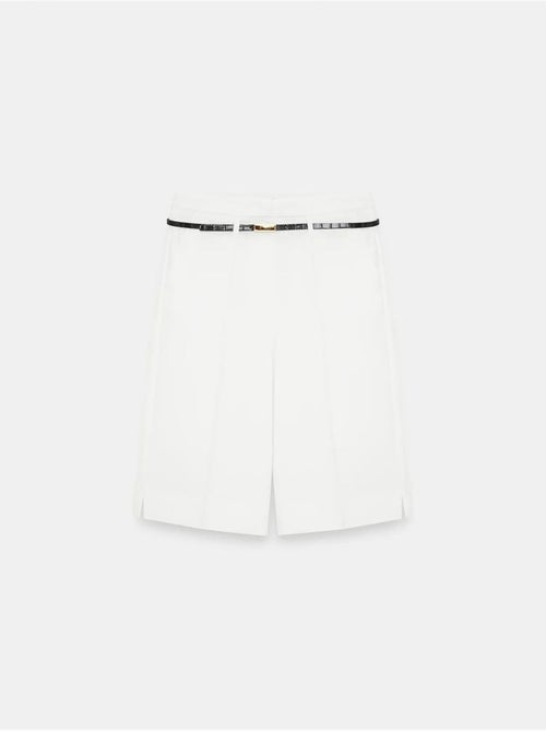 DILVIN Short En Crêpe À Taille Haute Et Ceinture - Kiabi DILVIN Short En Crêpe À Taille Haute Et Ceinture - Kiabi