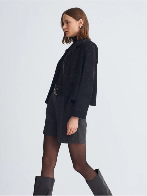 DILVIN Short Tailleur À Taille Haute Et Ceinture - Kiabi DILVIN Short Tailleur À Taille Haute Et Ceinture - Kiabi
