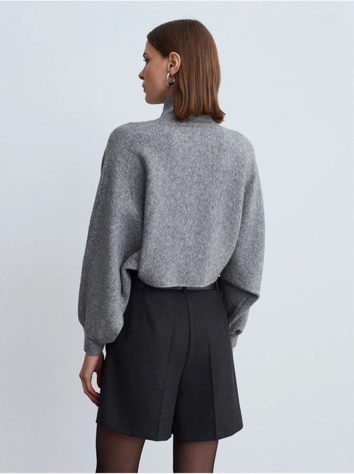 DILVIN Short Tailleur À Taille Haute Et Ceinture - Kiabi