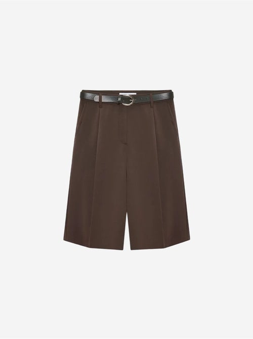 DILVIN Short Tailleur À Taille Haute Et Jambe Large - Kiabi DILVIN Short Tailleur À Taille Haute Et Jambe Large - Kiabi