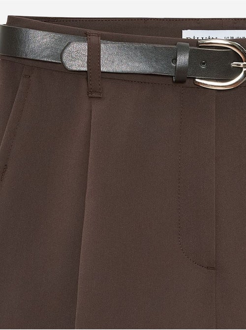 DILVIN Short Tailleur À Taille Haute Et Jambe Large - Kiabi DILVIN Short Tailleur À Taille Haute Et Jambe Large - Kiabi