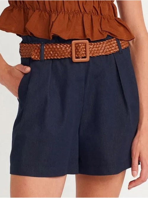 DILVIN Short Tailleur Mini En Crêpe Femme - Kiabi