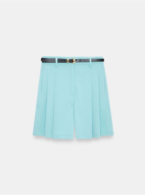 DILVIN Short Tailleur Taille Haute À Jambe Large - Kiabi