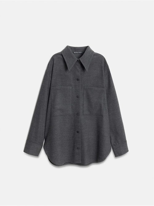 DILVIN Surchemise En Maille Oversize À Manches Longues - Kiabi DILVIN Surchemise En Maille Oversize À Manches Longues - Kiabi
