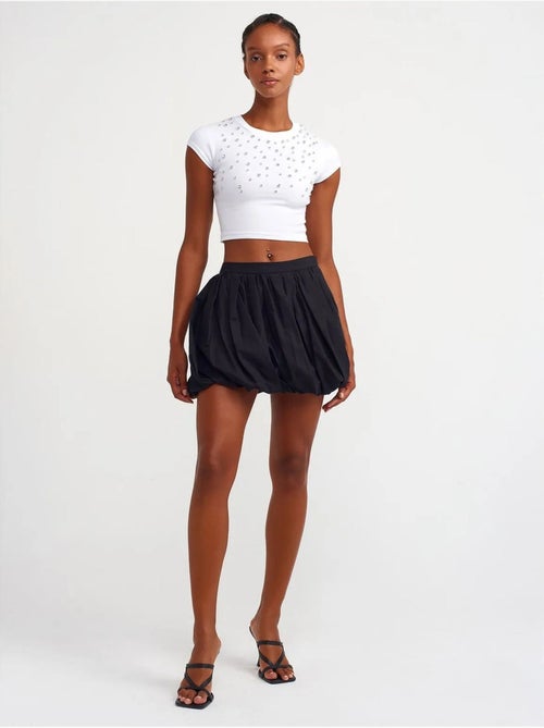 DILVIN T-shirt court ajusté brodé - Kiabi