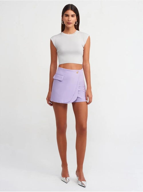 DILVIN T-shirt Court Femme Sans Manches Côtelé - Kiabi