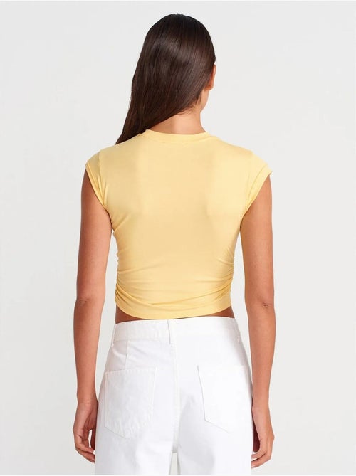 DILVIN T-shirt Court Sans Manches Femme - Kiabi DILVIN T-shirt Court Sans Manches Femme - Kiabi