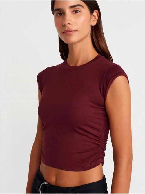 DILVIN T-shirt Court Sans Manches Femme - Kiabi DILVIN T-shirt Court Sans Manches Femme - Kiabi