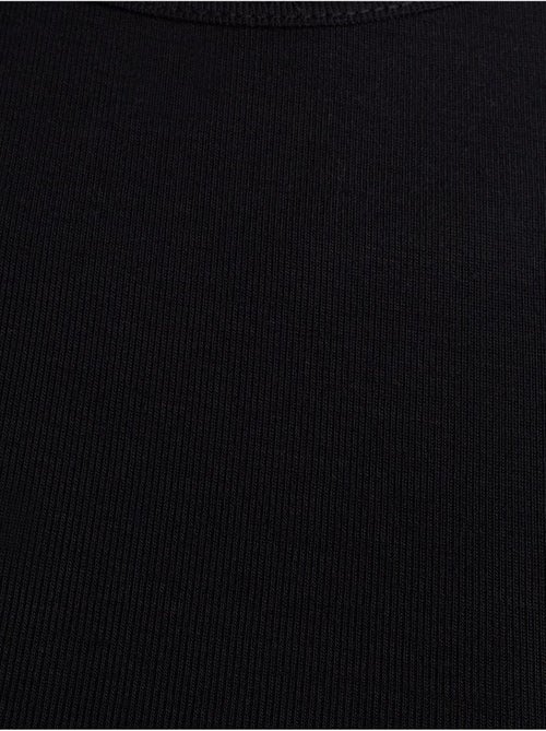 DILVIN T-shirt Crop Femme Coupe Slim À Col Rond - Kiabi DILVIN T-shirt Crop Femme Coupe Slim À Col Rond - Kiabi