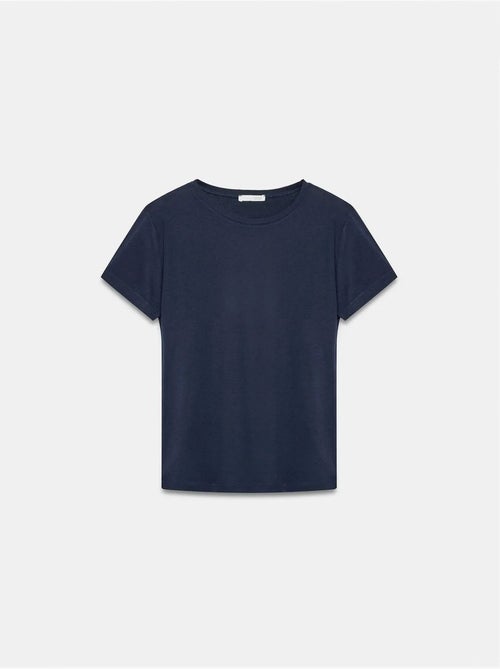 DILVIN T-shirt Femme À Col Rond Et Manches Courtes - Kiabi DILVIN T-shirt Femme À Col Rond Et Manches Courtes - Kiabi