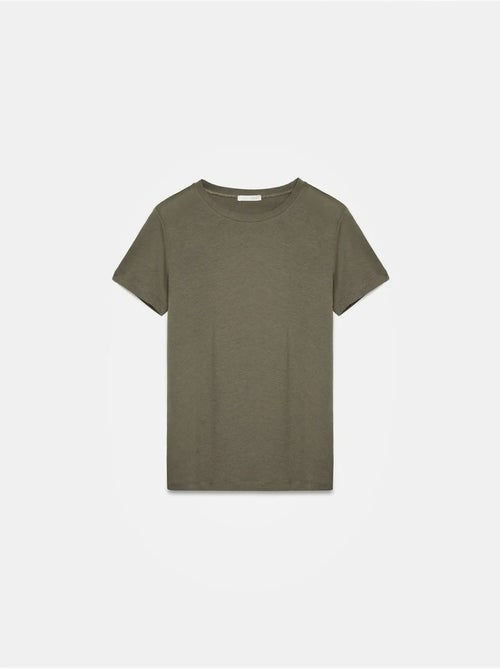 DILVIN T-shirt Femme À Col Rond Et Manches Courtes - Kiabi DILVIN T-shirt Femme À Col Rond Et Manches Courtes - Kiabi