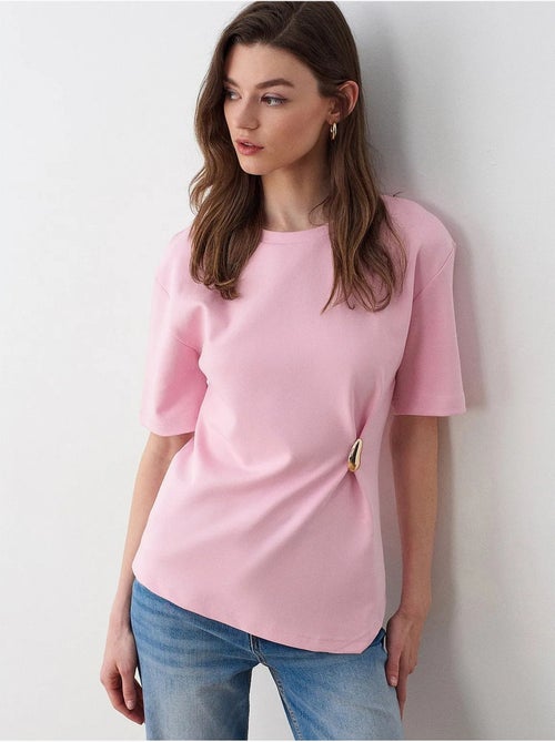Dilvin t-shirt femme à col rond et manches courtes - Kiabi Dilvin t-shirt femme à col rond et manches courtes - Kiabi