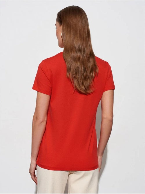 DILVIN T-shirt Femme À Col Rond Et Manches Courtes - Kiabi DILVIN T-shirt Femme À Col Rond Et Manches Courtes - Kiabi