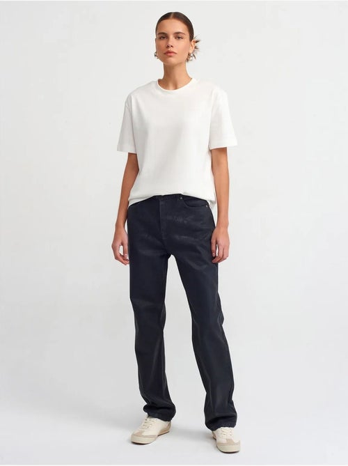 DILVIN T-shirt Femme En Coton À Col Rond - Kiabi