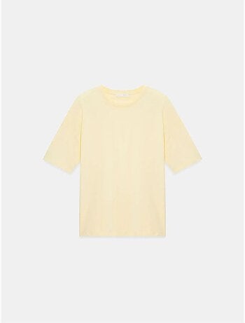 DILVIN T-shirt Femme En Coton À Col Rond