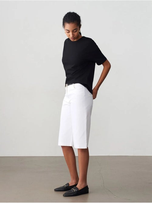 DILVIN T-shirt Femme En Coton À Col Rond - Kiabi DILVIN T-shirt Femme En Coton À Col Rond - Kiabi